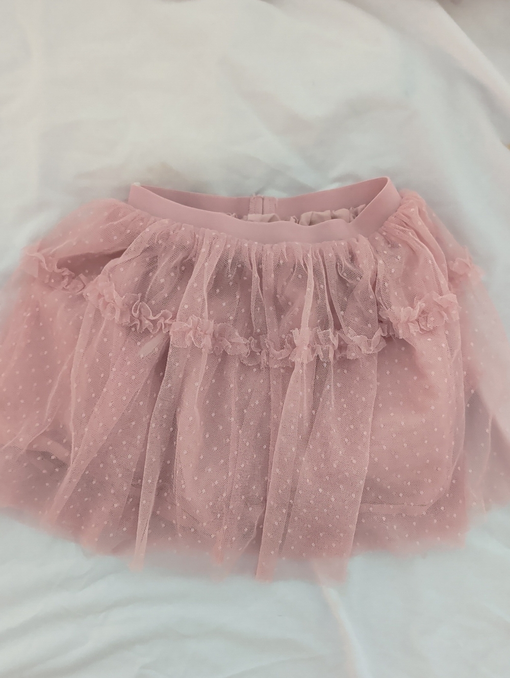 GAP Pink Dot Tulle Skater Skirt